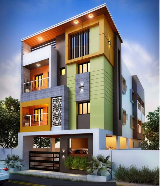 Elevation lakshmi-apartment Elevation