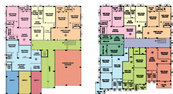  apartments Master Plan