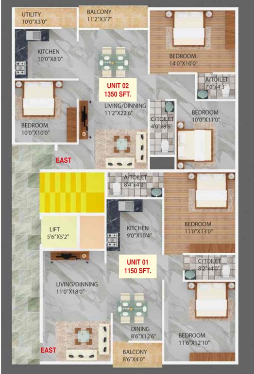  malhar residency Malhar Residency Cluster Plan From 1st To 5th Floor