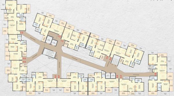 sukhwani-shivom A Cluster Plan From 3rd To 9th Floor