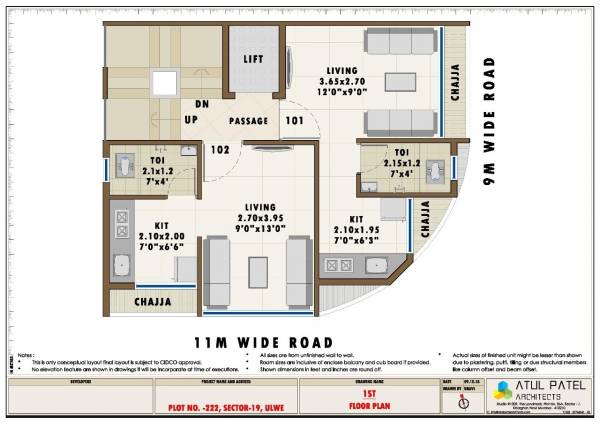  corner Corner Cluster Plan for 1st Floor