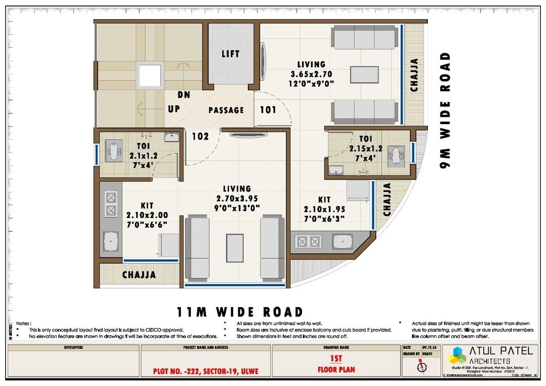  corner Corner Cluster Plan for 1st Floor