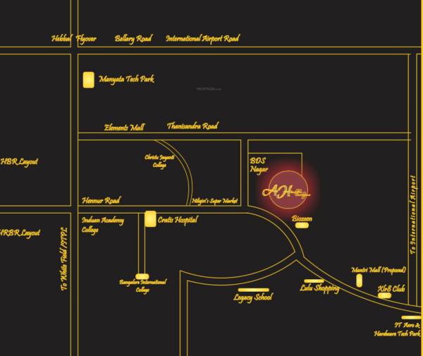  urbanes-ah-residency Location Plan