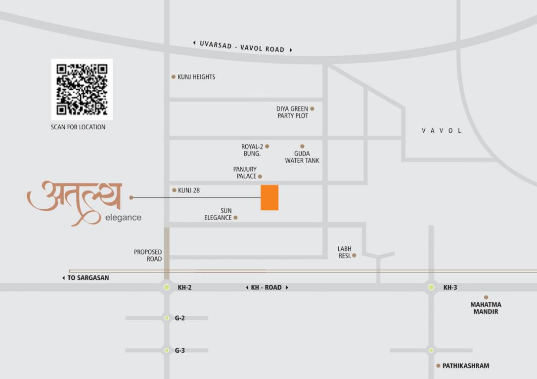 elegance Location Plan