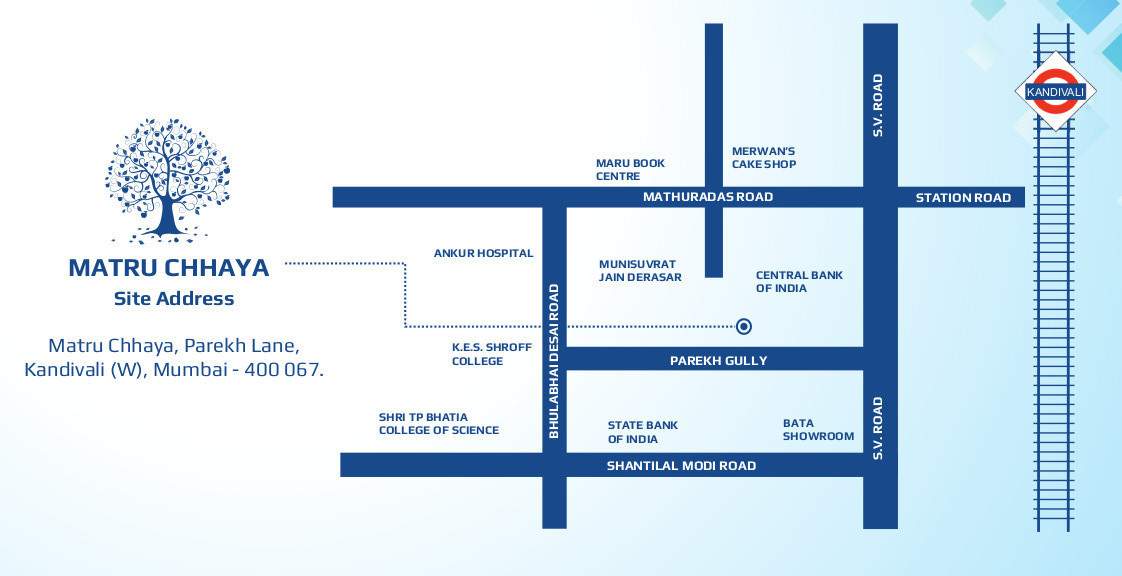  matruchhaya of shree tulsi chsl Location Plan