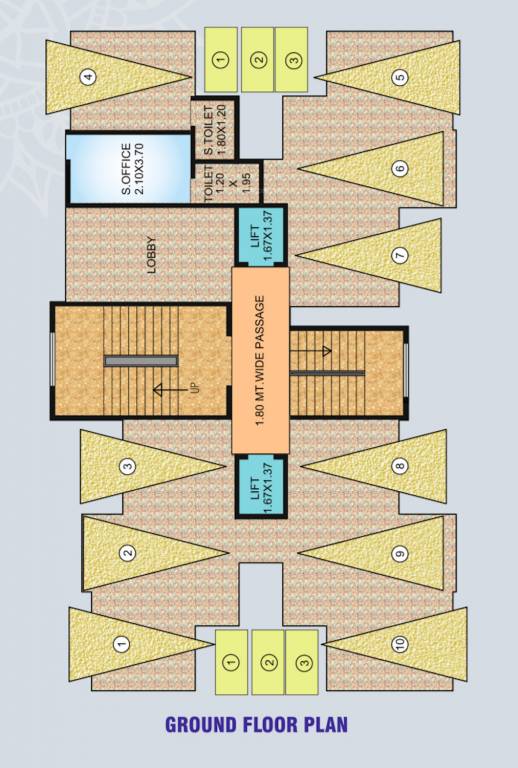  sadanand palace Sadanand Palace Cluster Plan