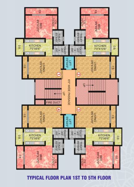  sadanand-palace Sadanand Palace Cluster Plan