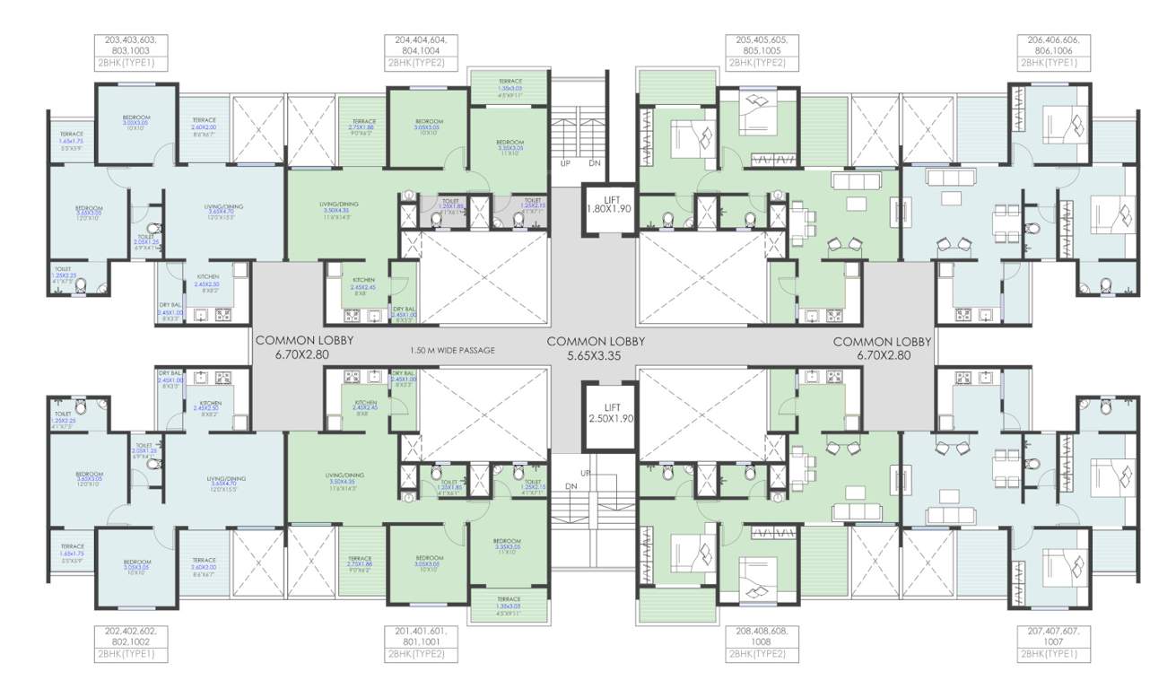  41 elite pune Cluster Plan