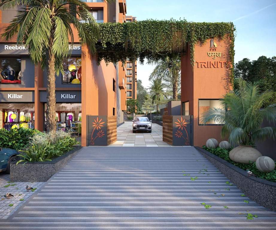  pramukh trinity Entrance Lobby