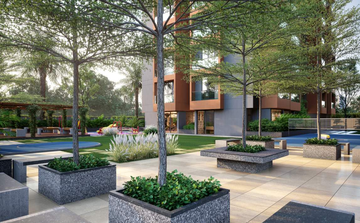  pramukh trinity Landscaped Gardens