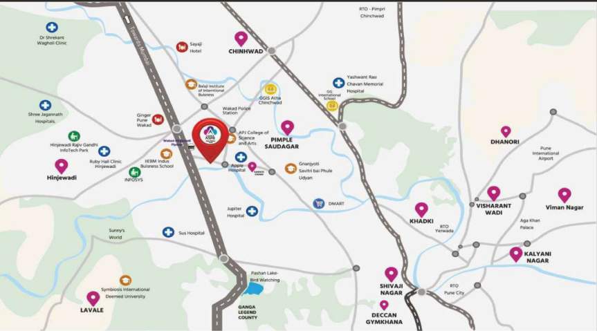  ganga asmi Location Plan