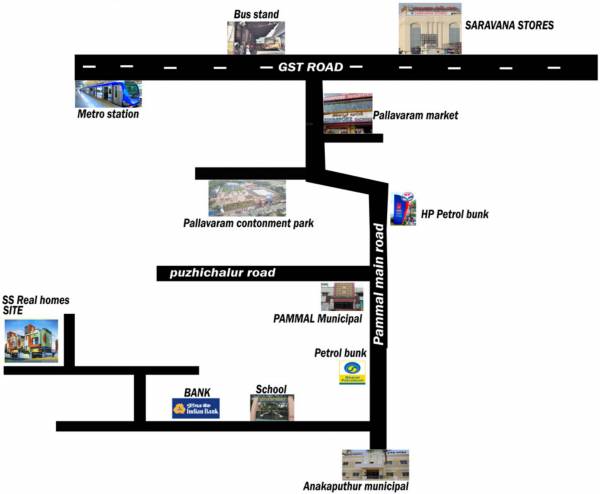  dinesh-illam Location Plan