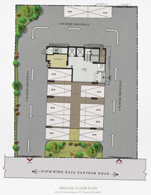  15c-raja-santosh-road 15C Raja Santosh Road Cluster Plan for ground Floor