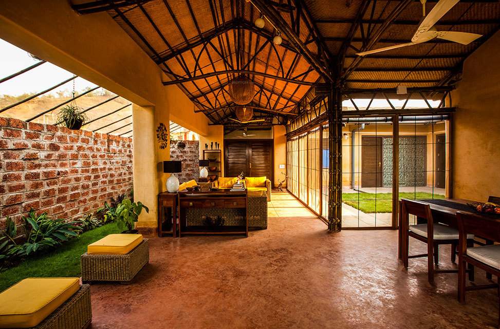 serenity villas and farms Balcony