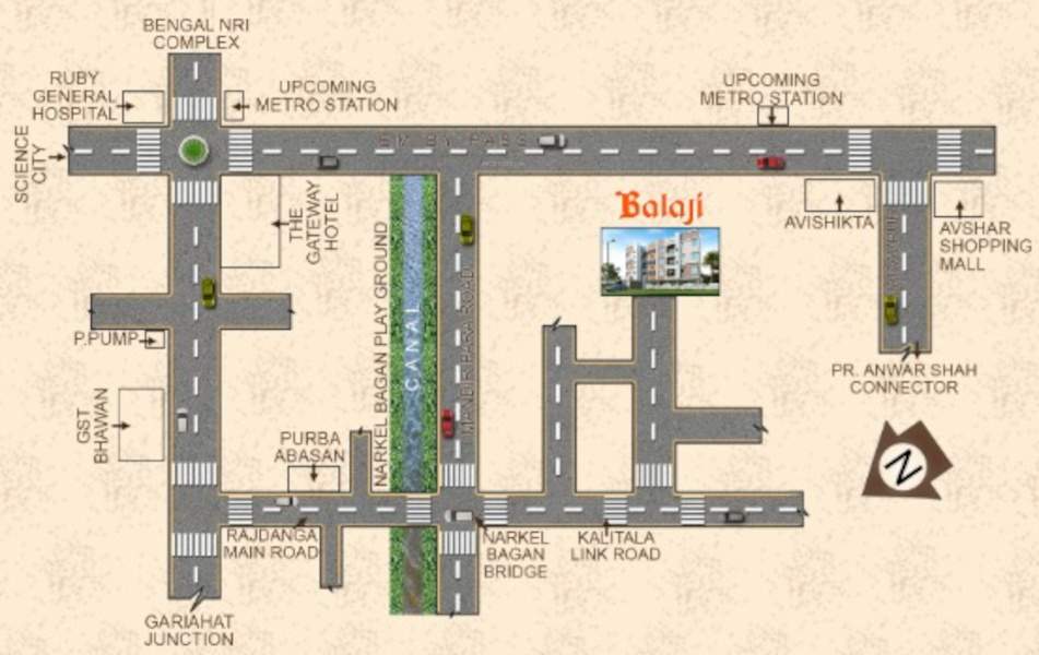  balaji Location Plan