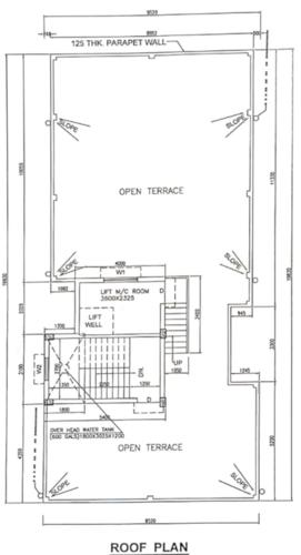  pannalal-apartment Pannalal Appartment Roof Cluster Plan