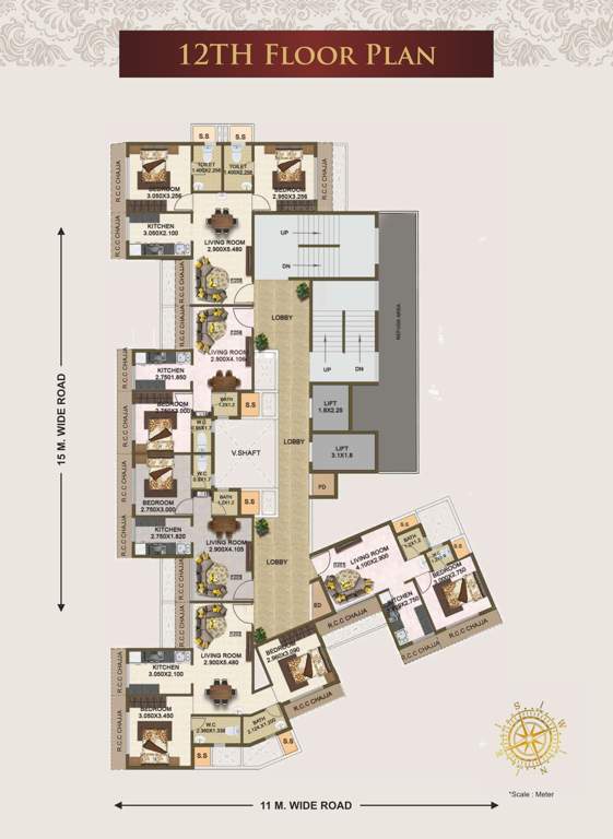  rudra palace Rudra Palace Cluster Plan