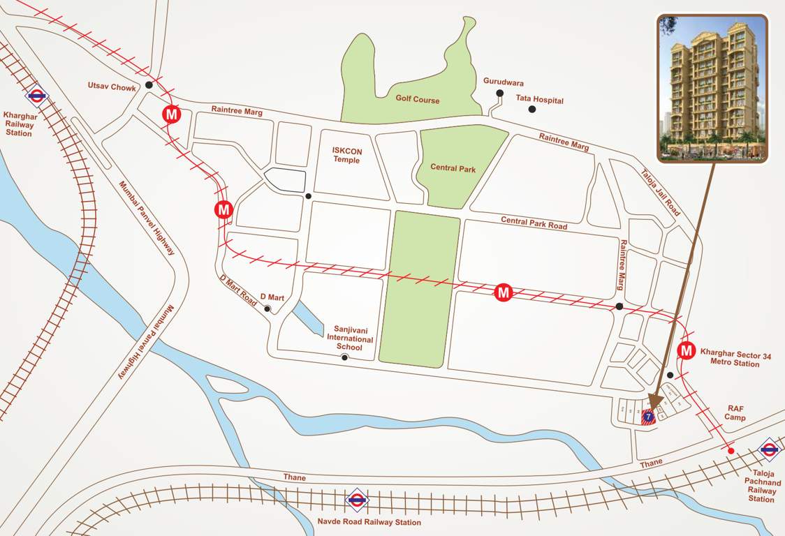  rudra palace Location Plan