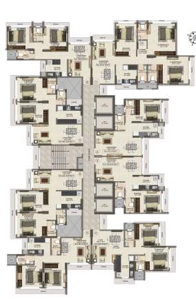  goyal ambarish heights Ambarish CHS LTD Cluster Plan