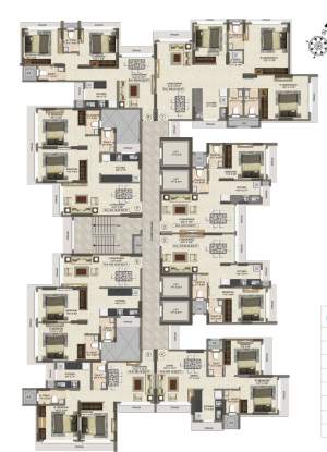  goyal ambarish heights Ambarish CHS LTD Cluster Plan
