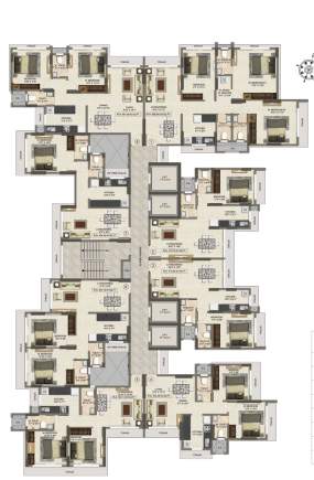  goyal ambarish heights Ambarish CHS LTD Cluster Plan