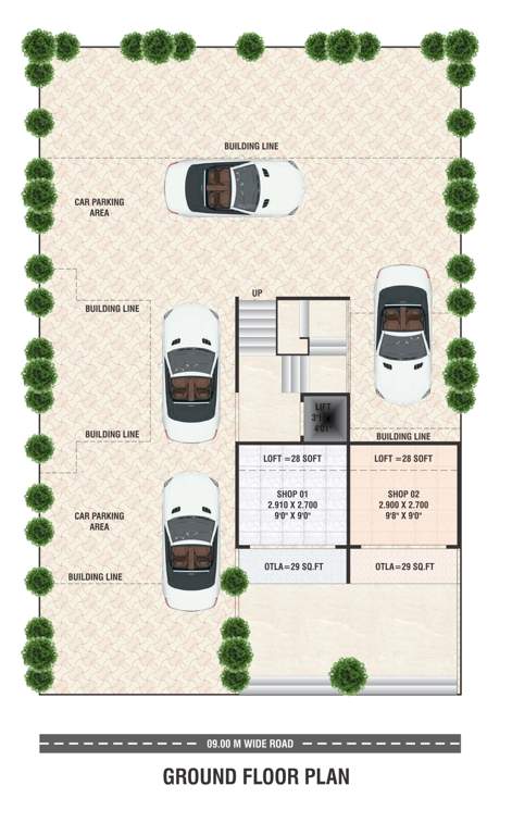  landmark gangai Landmark Gangai Cluster Plan
