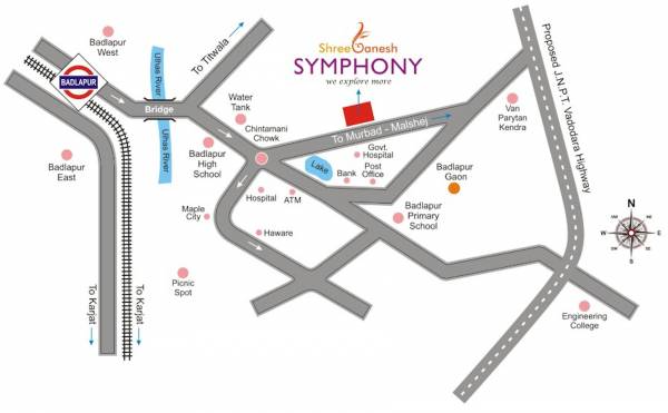  shree-ganesh-symphony Location Plan
