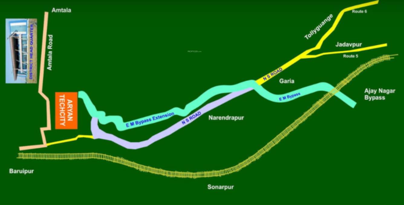  techcity Location Plan