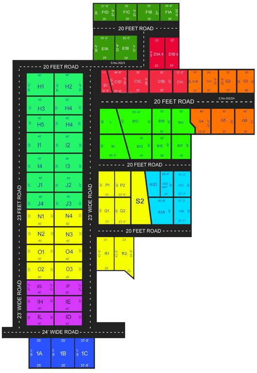  rv garden Layout Plan