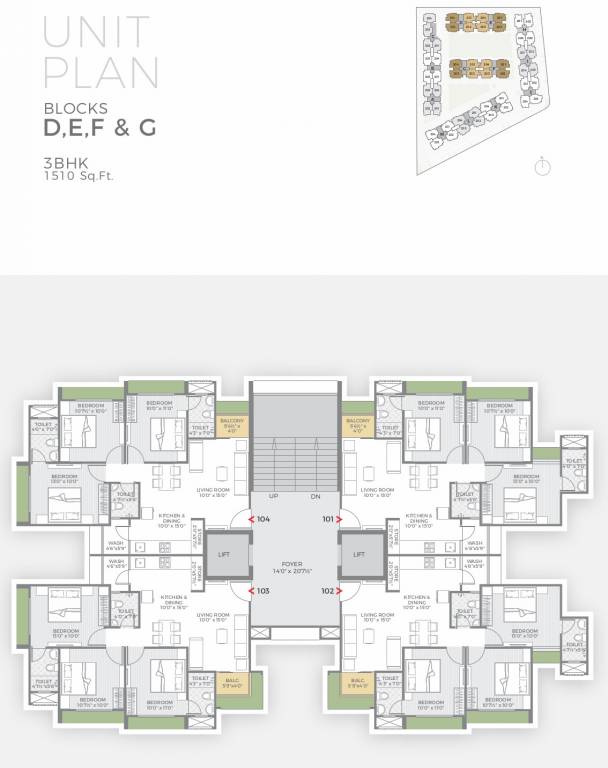 revanta Block C Cluster Plan