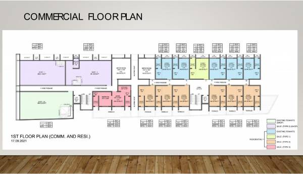  arcade Arcade Cluster Plan for 1st Floor