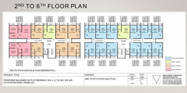  arcade Arcade Cluster Plan from 2nd to 6th Floor