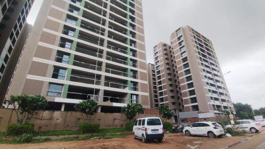  pramukh omkar rivanta Block A Construction Status Aug 24