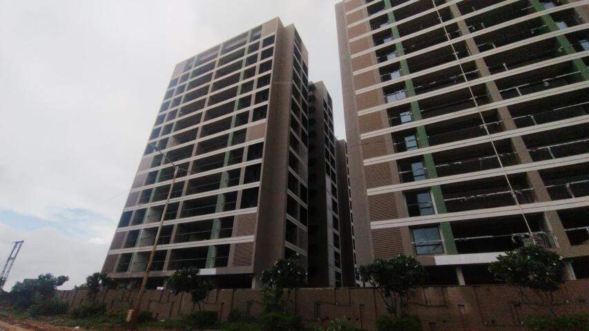  pramukh omkar rivanta Block A Construction Status Aug 24