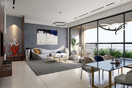  pramukh-omkar-rivanta Living Area