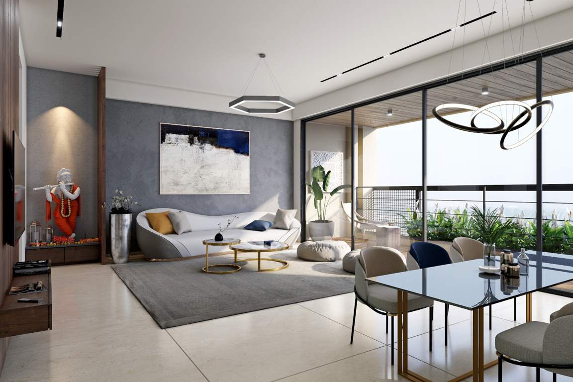  pramukh omkar rivanta Living Area