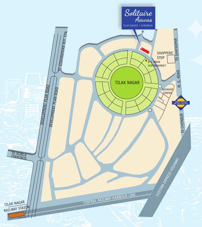  solitaire aawas Location Plan