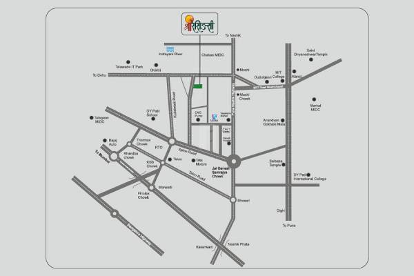  shree-residency Location Plan