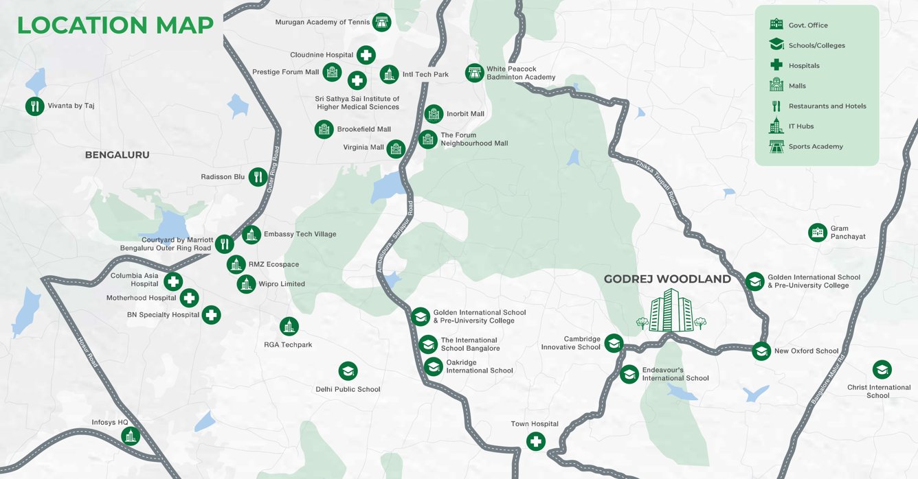  woodland Location Plan