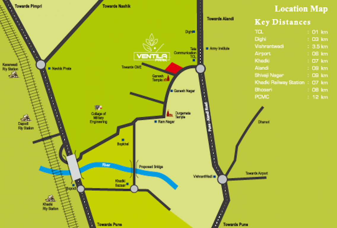  ventila park Location Plan