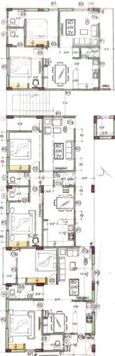  nandis-prasanna-residency Nandis Prasanna Residency Cluster Plan from 1st to 5th Floor