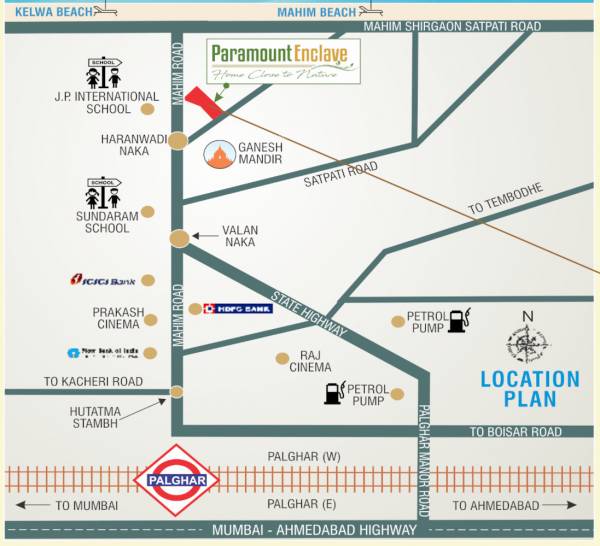  paramount-enclave-phase-ii-building-no-3-b-wing Location Plan