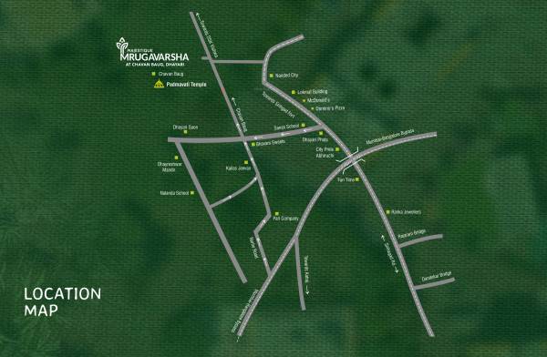  mrugavarsha Location Plan
