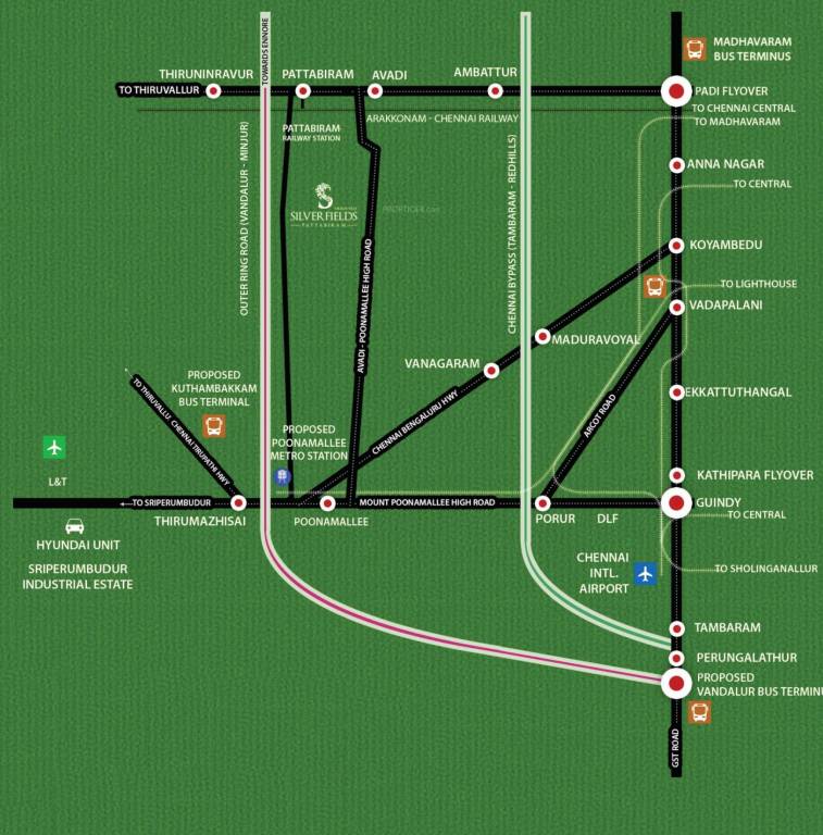  silverfields Location Plan