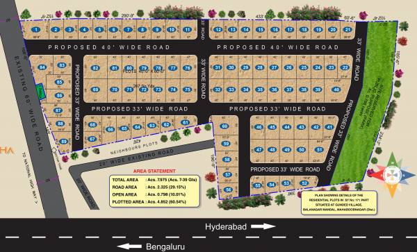  lakshmi-narsimha-enclave Layout Plan