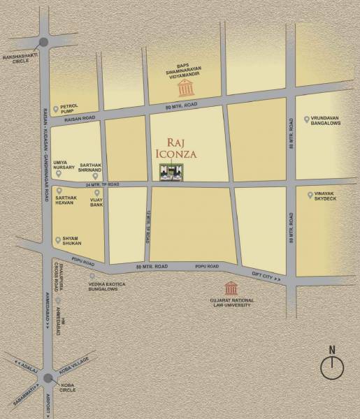  raj-iconza Location Plan