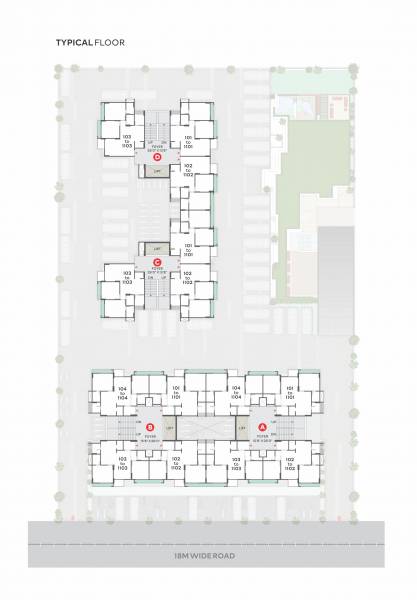  ornate A  TO D Typical Cluster Plan