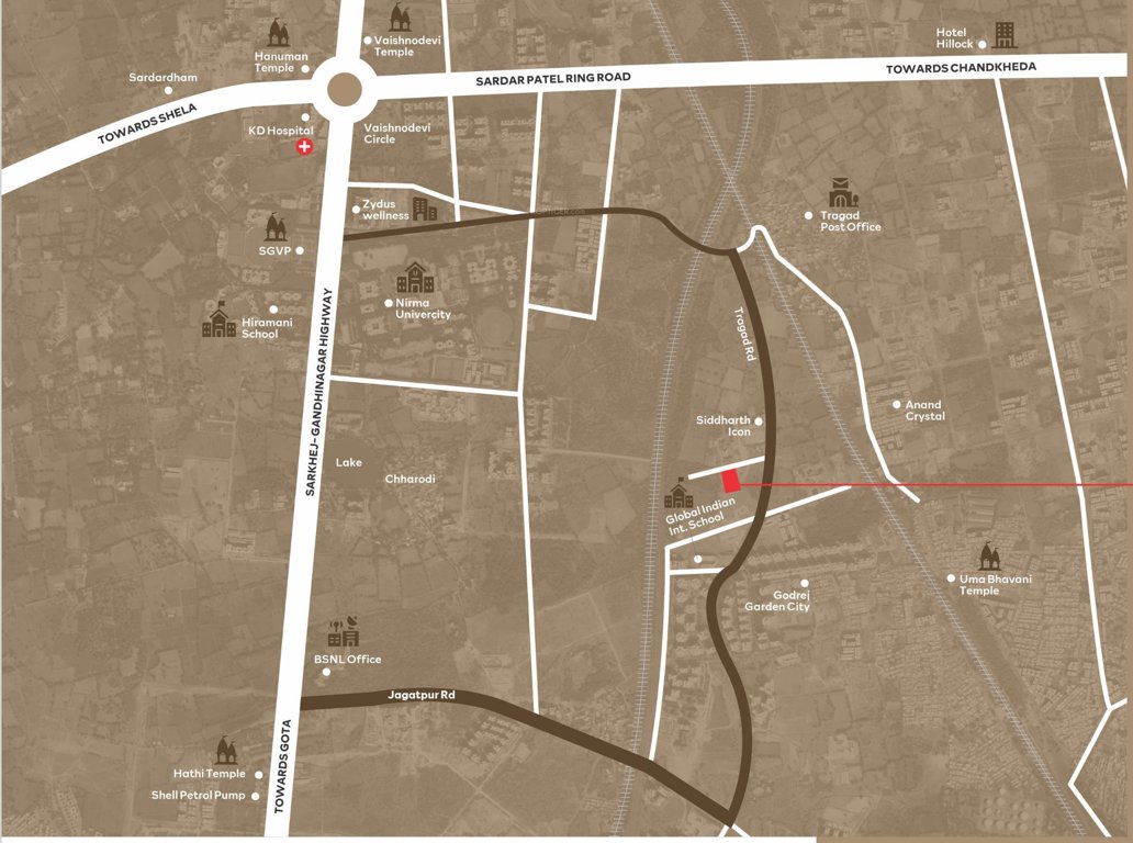  elite ornate Location Plan