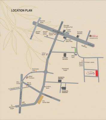  serenity Location Plan