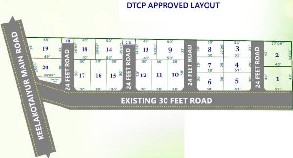 dream-villa-garden Layout Plan
